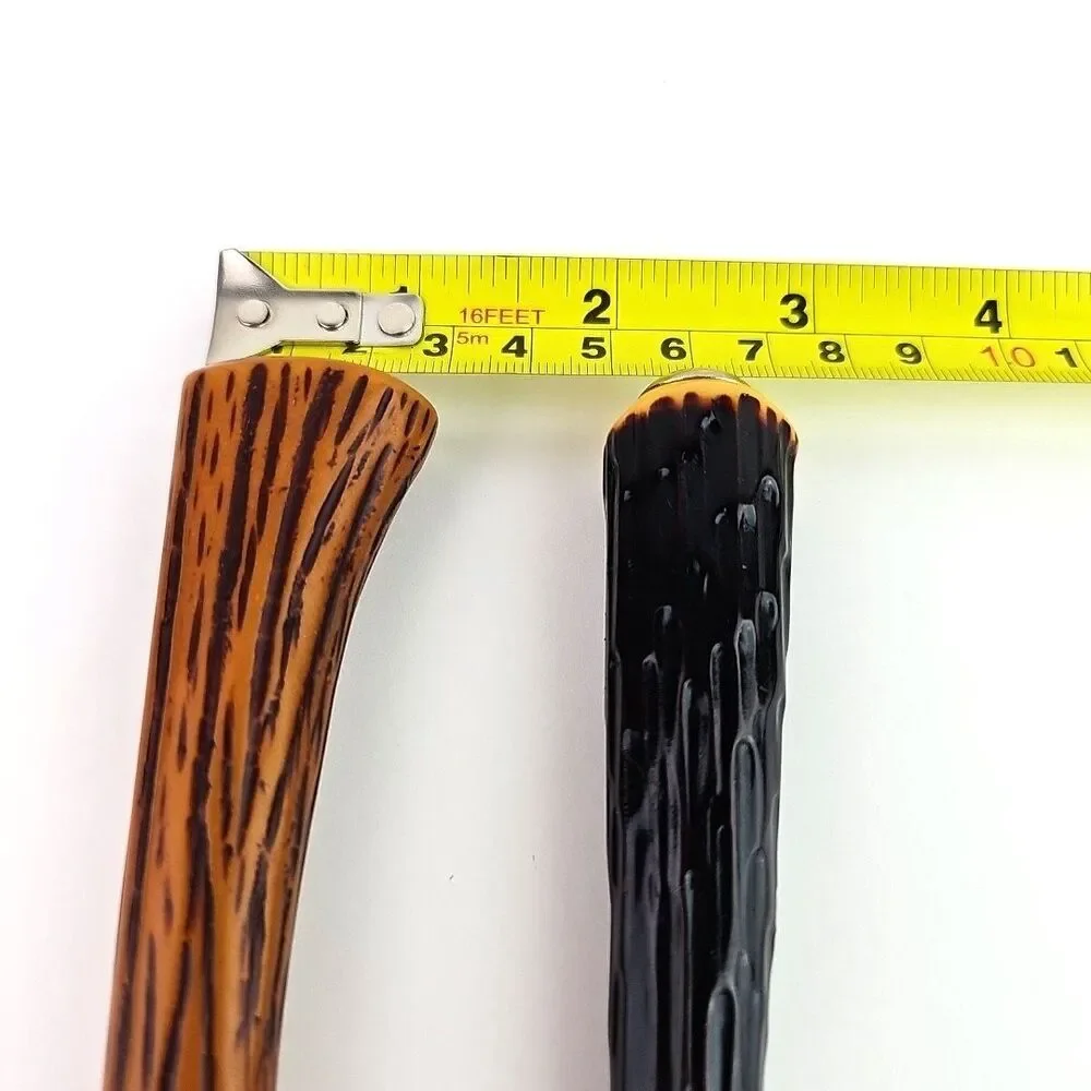 Sheffield English Stainless Deer Horn Style Steak Knife 4.50 in Blade Set of 2